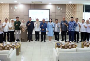 Ketua dan anggota Komisi IV DPRD Kota Bekasi saat sambangi RSUD dr. Chasbullah Abdulmajid