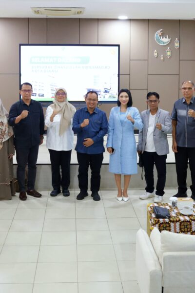 Ketua dan anggota Komisi IV DPRD Kota Bekasi saat sambangi RSUD dr. Chasbullah Abdulmajid