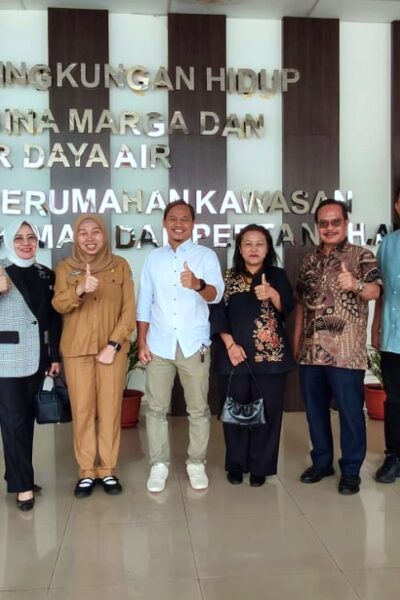 Komisi II DPRD Kota Bekasi saat kunjungan kerja ke DBMSDA