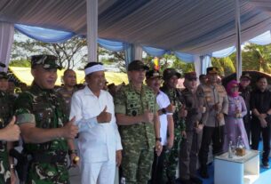 Komisi II DPRD Kota Bekasi Hadiri Penutupan TMMD 2026