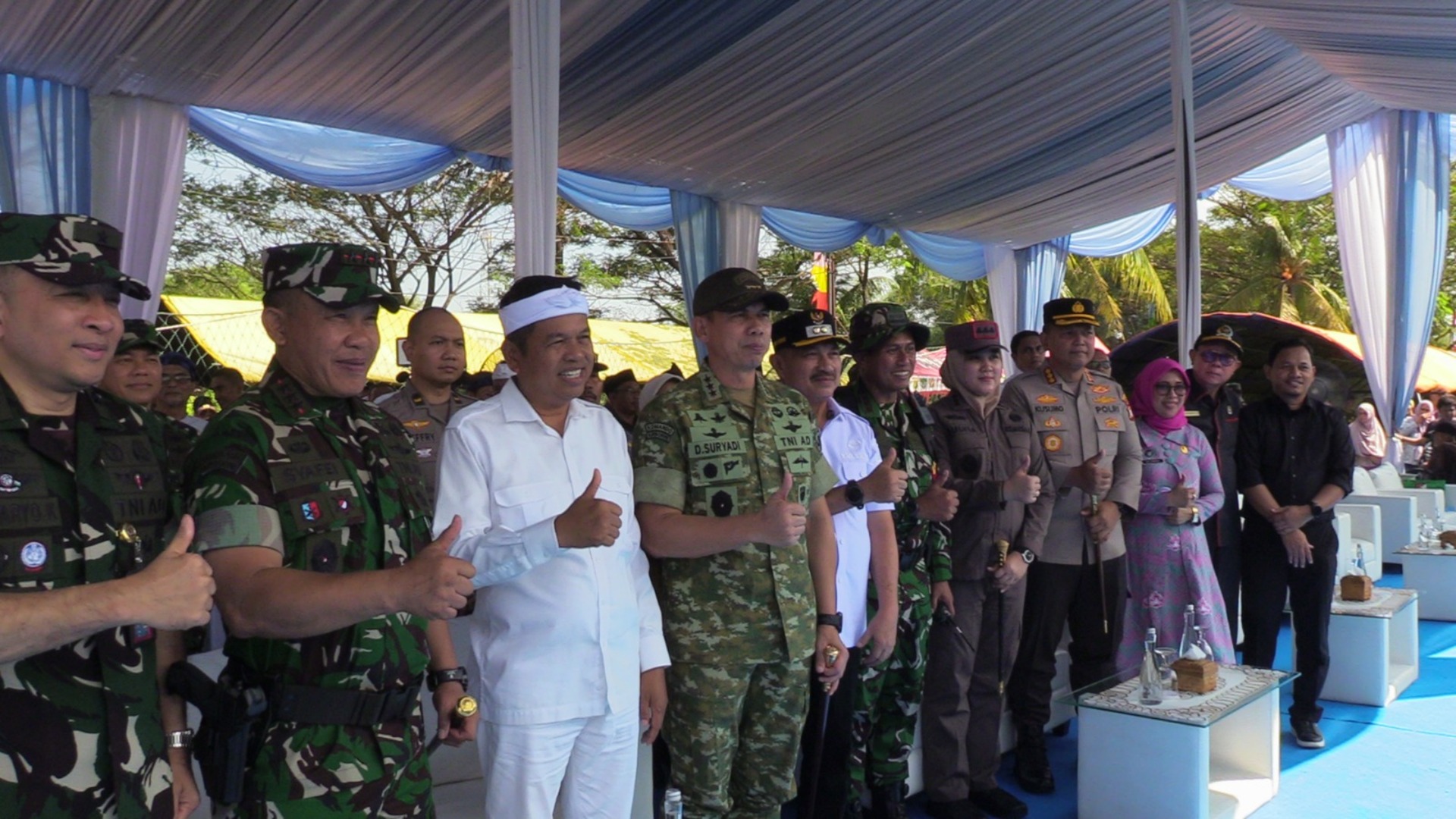 Komisi II DPRD Kota Bekasi Hadiri Penutupan TMMD 2026