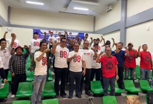 Ketua DPRD Kota Bekasi Nobar Film Gerakan Mahasiswa 1998