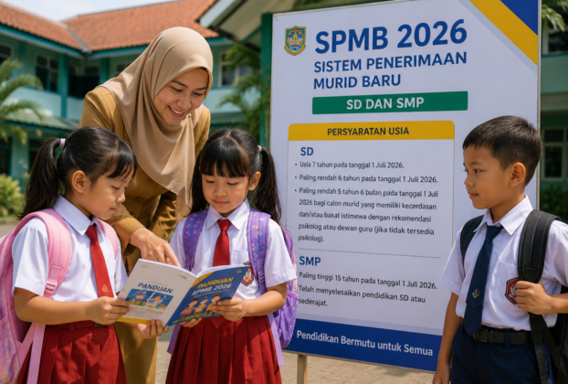Syarat Batas Usia Masuk SD dan SMP 2026 Sesuai Permendikbud