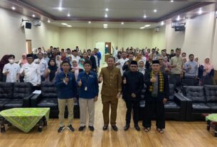 Peserta Sosialisasi Evaluasi Penyelenggaraan Statistik Sektoral (EPSS) Tahun 2026 di Aula Dinas Pendidikan Kota Bekasi.