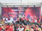 Keseruan Soekarno Festival 2026 Kota Bekasi yang menampilkan produk UMKM lokal.