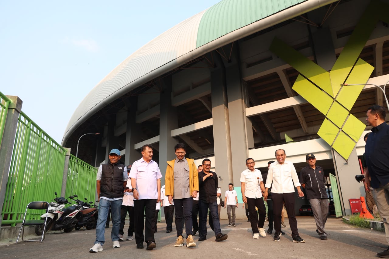 Wakil Wali Kota Bekasi Abdul Harris Bobihoe memimpin rapat kesiapan Porprov XV Jawa Barat bersama Pemprov Jabar.