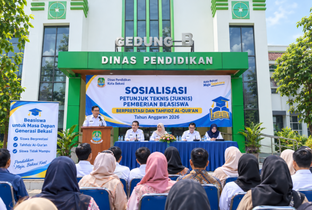 Sosialisasi juknis beasiswa pendidikan Kota Bekasi tahun 2026